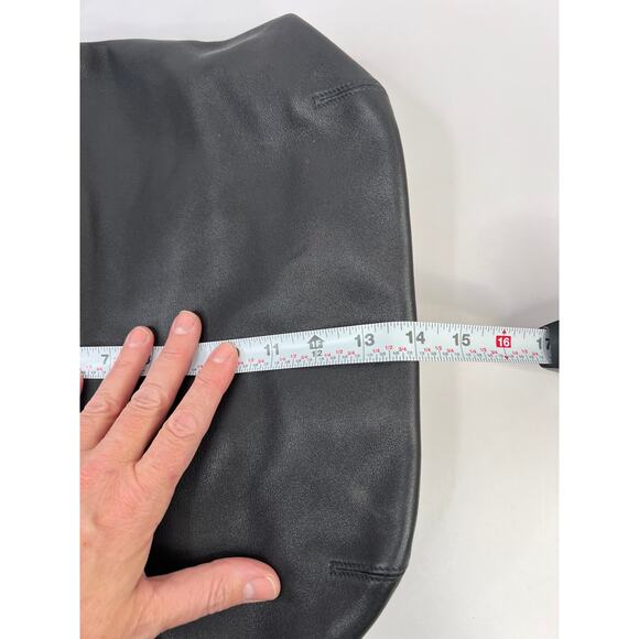 Coach Vintage Legacy Gloved Tan 9151 Black Leather Bucket Shoulder Bag - Picture 14 of 16